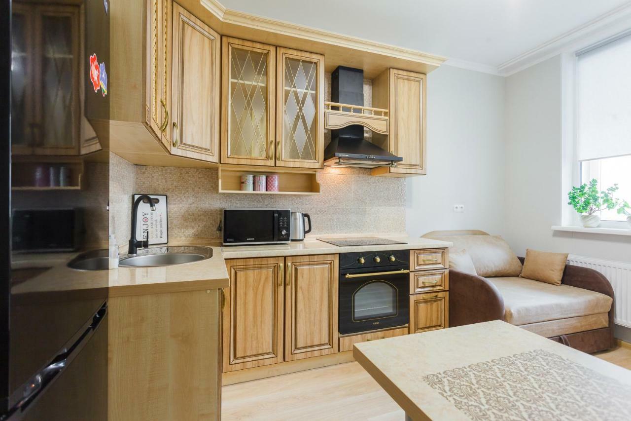 Business Class Apartment At Lomonosova Kiev Dış mekan fotoğraf